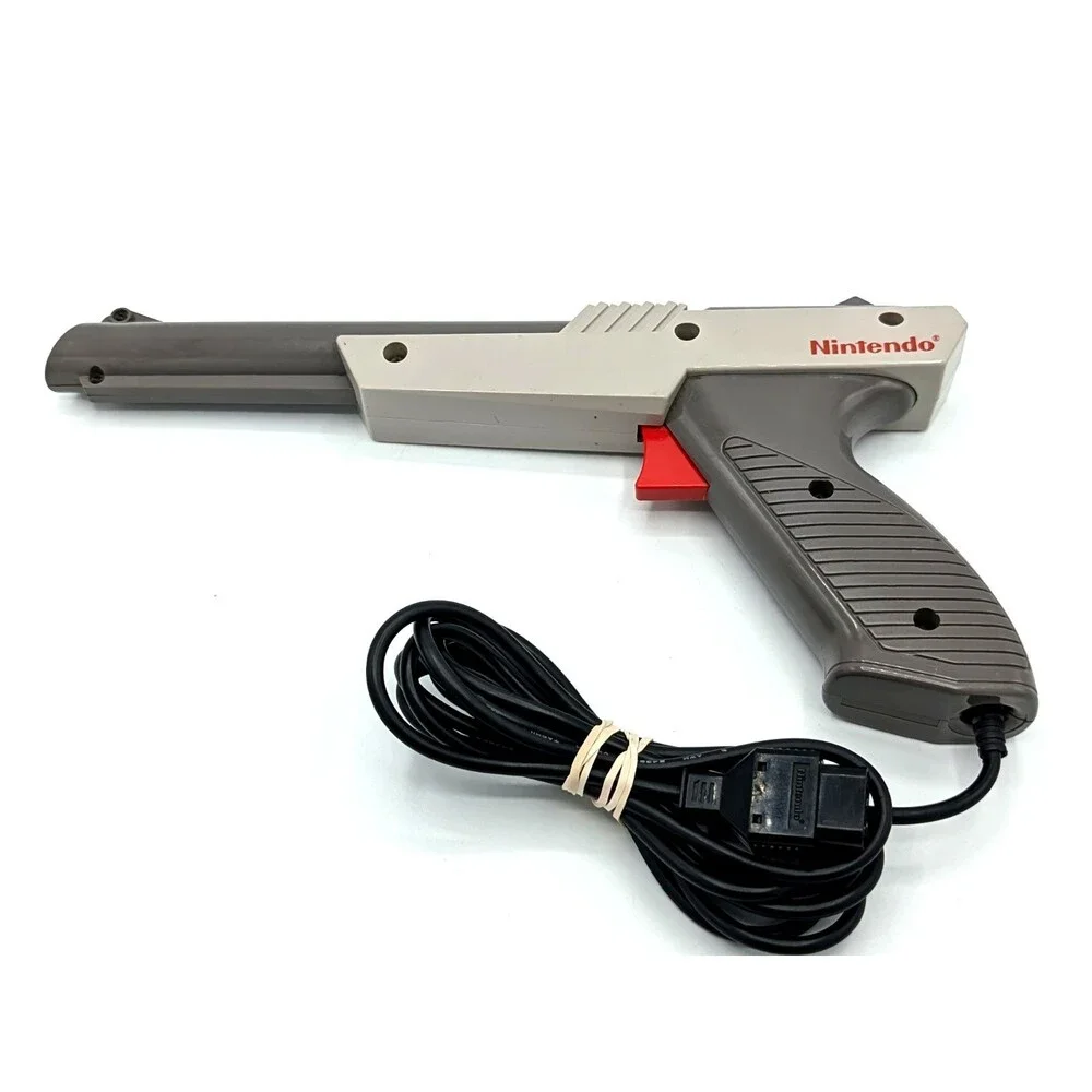 Nintendo NES Zapper Light Gun Controller NES-005 Gray - Tested And Working